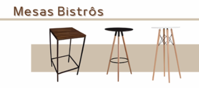 Mesas Bistrô